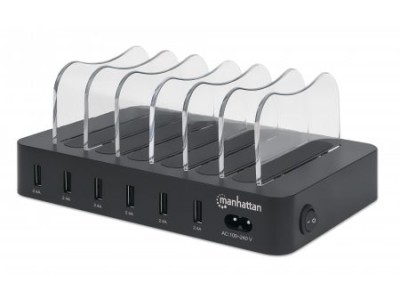 Manhattan Charging Station, 6x USB-A Ports