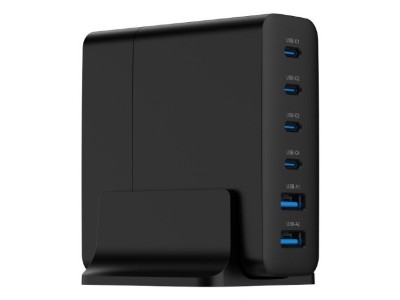 Gembird TA-UC-2A4C-PD75-01-BK mobile device charger Universal