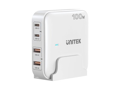 GaN network charger - Unitek P1229AWH01-EU