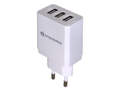 USB wall charger everActive SC-300 3xUSB