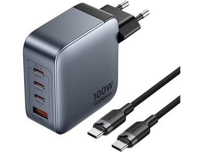 Vention 100W charger 1xUSB-A 3xUSB-C +