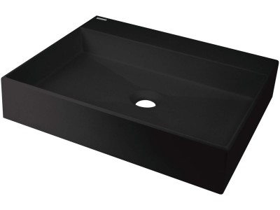 Granite countertop washbasin with space for