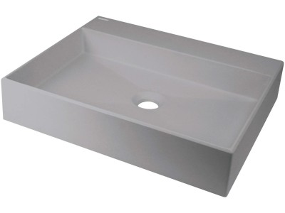 Granite countertop washbasin with space for