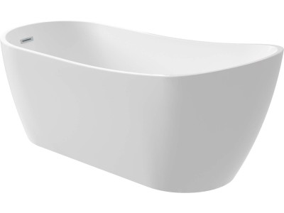 Asymmetrical freestanding acrylic bathtub - 170