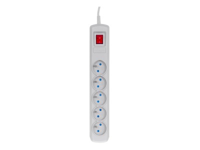Activejet grey power strip with cord
