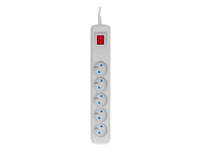 Activejet grey power strip with cord
