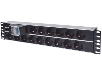 Intellinet 19" 2U Rackmount 15-Output Power