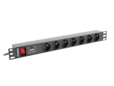 LANBERG PDU RACK POWER STRIP (1U
