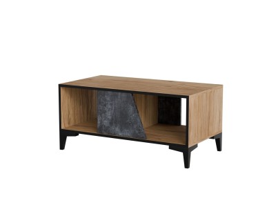 Cama Coffee table/latrine OVO 90x50xH39 oak/concrete