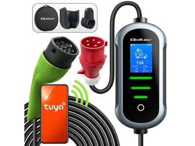 Qoltec Mobilna ładowarka do samochodu elektrycznego