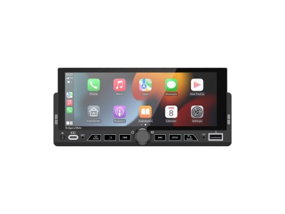 Kruger&Matz KM2017 1DIN CarPlay/AndroidAuto car radio