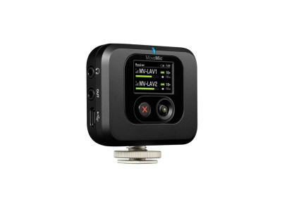 Shure MV-R-Z6 wireless microphone receiver Camera