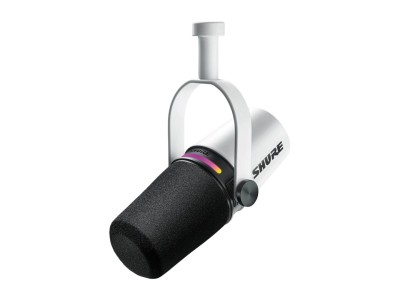 Shure MV7+-W - lectern/vocal microphone with