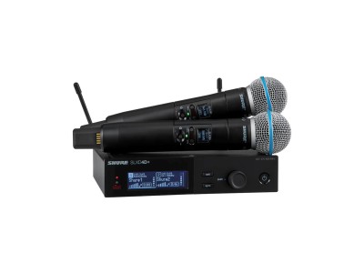 Shure SLXD24D+E/B58-G65 - dual digital wireless