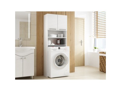 Topeshop PRALKA POLA BIEL bathroom storage
