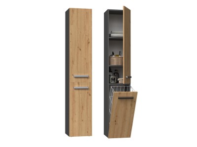 Topeshop NEL IV ANT/ART bathroom storage