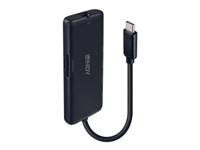 Lindy DST-Mini USB-C Laptop Mini Docking