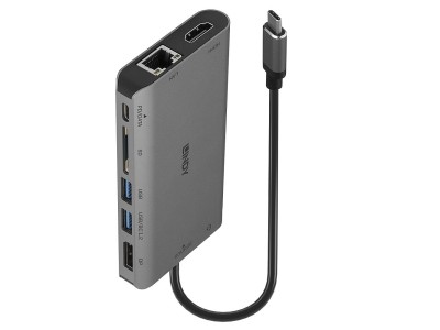 Lindy DST-Mini XT, USB-C Laptop Mini