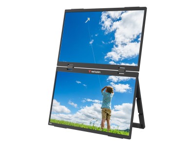Verbatim Portable 15.6" FHD Dual