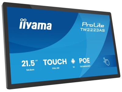 Iiyama TW2223AS-B3P Signage Display Interactive flat