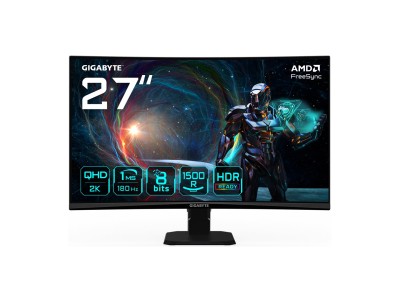 GIGABYTE GS27QCA 27" QHD Curved Gaming