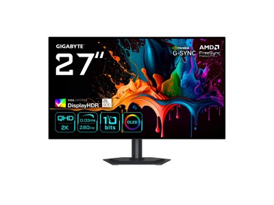 GIGABYTE MO27Q28G 27" OLED QHD Gaming