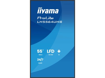 Iiyama LH5564UHS-B1AG Signage Display Digital signage