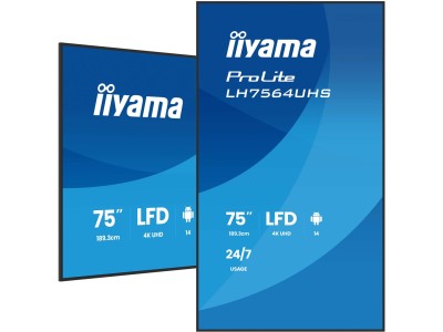Iiyama LH7564UHS-B1AG Signage Display Digital signage