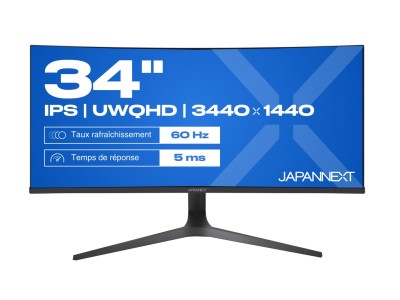 JAPANNEXT JN-IPS340UWQHD60C-C65W-HS-W computer monitor 86.4