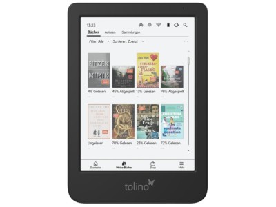 Tolino shine color e-book reader Touchscreen