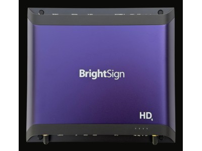 BrightSign HD1026 digital media player Black