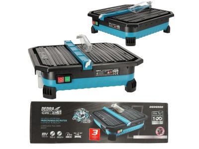 Dedra 18V cordless tile cutter