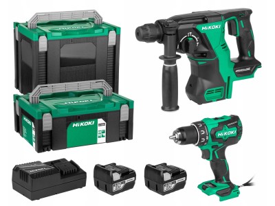 Kit 18V DS18DBS+DH18DBL 2x5Ah batteries