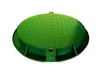 GARDEN SEWERAGE COVER 780PE-G A15 GREEN