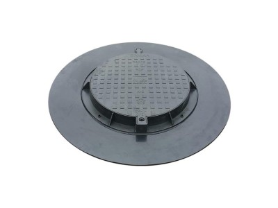 GARDEN SEWER COVER 780PE-B-PL1 A15 BLACK