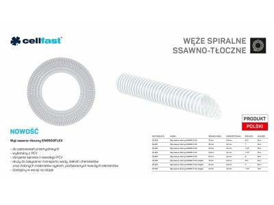 C. SUCTION AND PRESSURE HOSE FOR