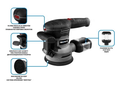 Graphite 59G349 floor polisher/sander