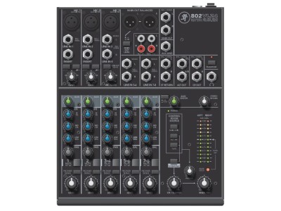Mackie 802VLZ4 audio mixer 8 channels