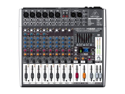 Behringer X1222USB audio mixer 4 channels