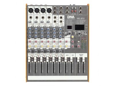 DNA ME-8FX audio mixer, 8 channels