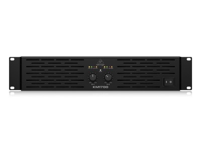 Behringer KM1700 audio amplifier Performance/stage Black