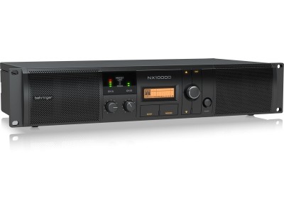 Behringer NX1000D audio amplifier Performance/stage Black