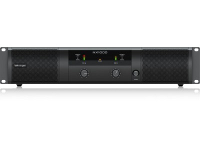 Behringer NX1000 audio amplifier Performance/stage Black