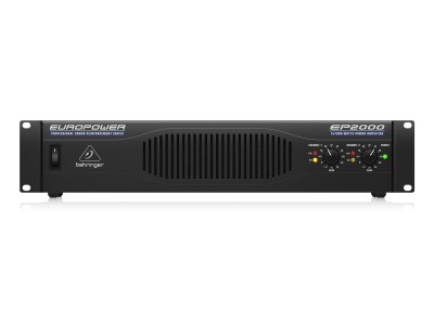 Behringer EP2000 audio amplifier Performance/stage Black