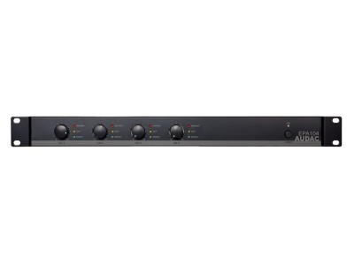 Four-channel amplifier AUDAC EPA104