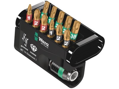 Wera Bit-Check 12 screwdriver bit 12