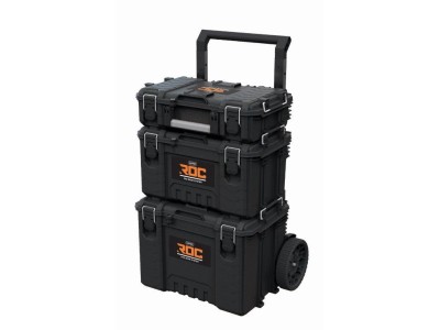 SET OF 3 TOOLBOXES ROC PRO
