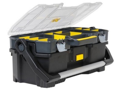 Stanley 1-97-514 small parts/tool box Black