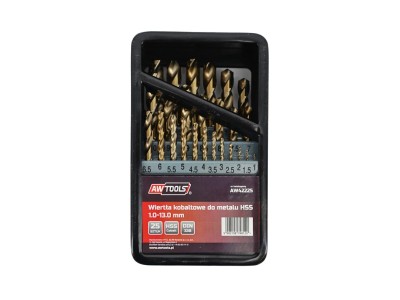 AWTOOLS WIERTŁO METAL KOBALT KPL.25szt