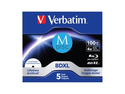 Verbatim 43834 blank Blu-Ray disc BDXL